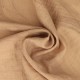 Coupon 3m Tissu Uni Vague Beige