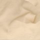 Coupon 3m Tissu Uni Aspect Froissé Ecru 