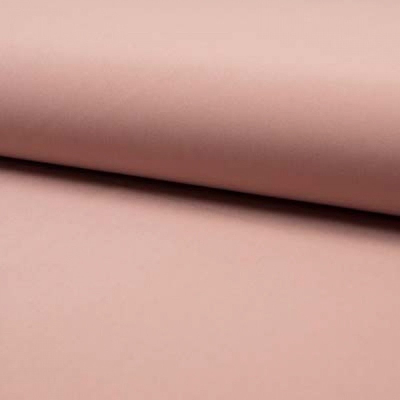 Coupon 3m Tissu Polyester Lourd Elasthane Poudre