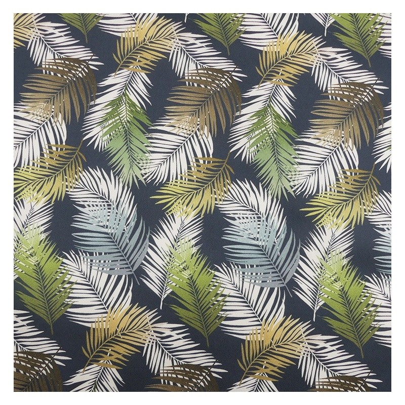 Coupon 3m Tissu Luxuriant Serge Marine 