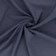 Coupon 3m Tissu Serge Fluide Uni Bleu Jean