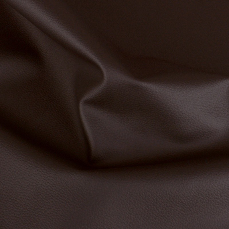 Coupon 3m Tissu Simili Karla Chocolat