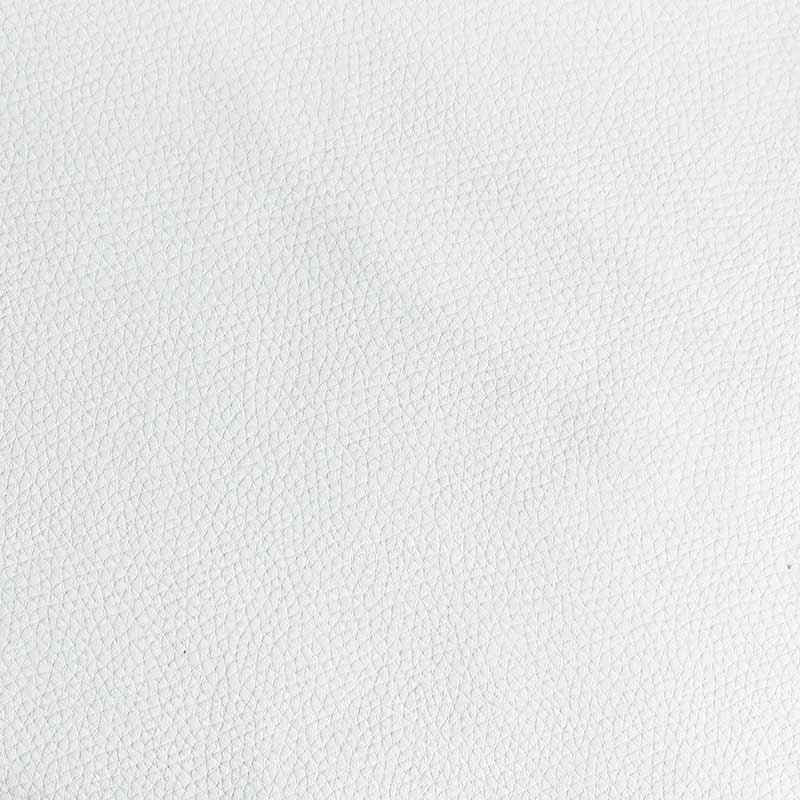 Coupon 3m Tissu Simili Nice Blanc 