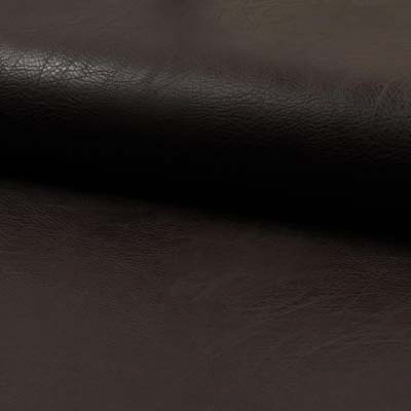 Coupon 3m Tissu Simili Vintage Marron 