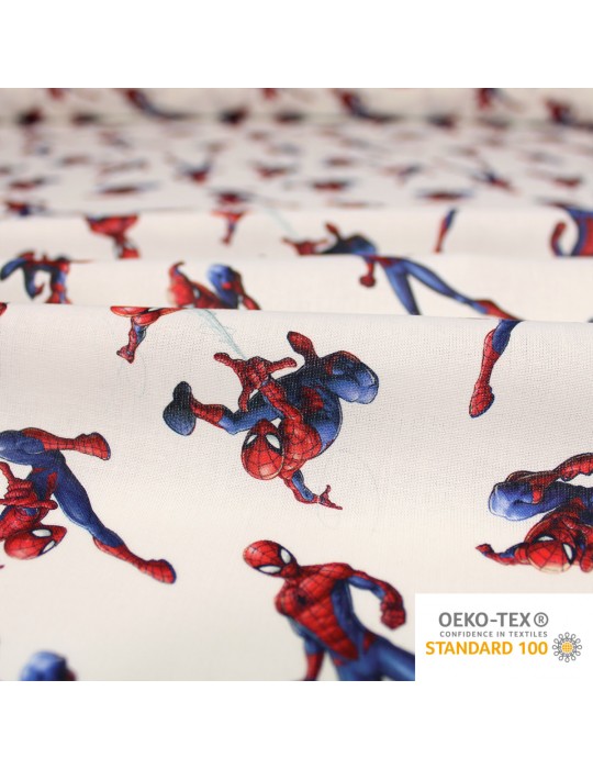 Tissu coton imprimé Spiderman