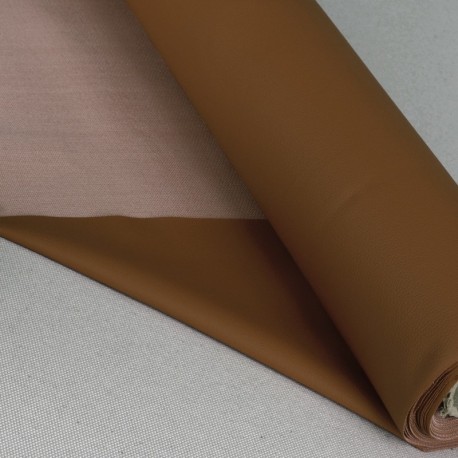 Coupon 3m Tissu Simili Karla Camel 