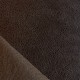 Coupon 3m Tissu Simili LEA Brun Dos Polaire