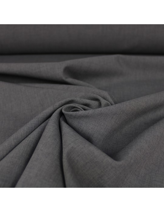 Tissu d'habillement lainage gris