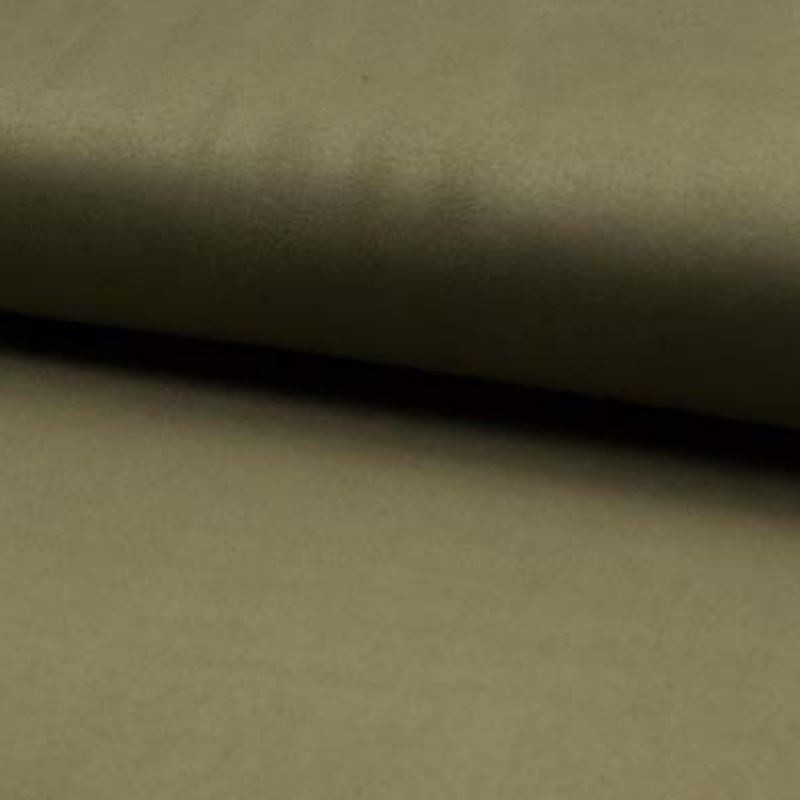 Coupon 3m Tissu Scuba Suede Capri Kaki 