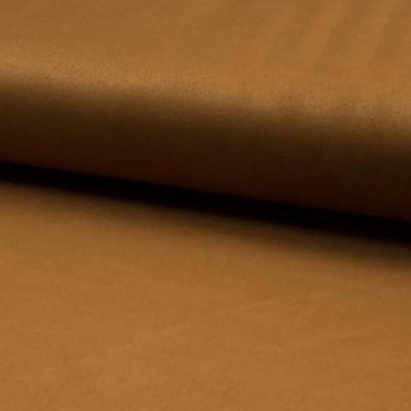 Coupon 3m Tissu Scuba Suede Capri Cognac 