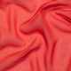 Coupon 3m Tissu Mousseline de Soie Rouge 10 Mommes 
