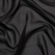 Coupon 3m Tissu Mousseline de Soie Noir 10 Mommes 