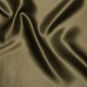 Coupon 3m Tissu Satin de Soie Kaki 16 Mommes 