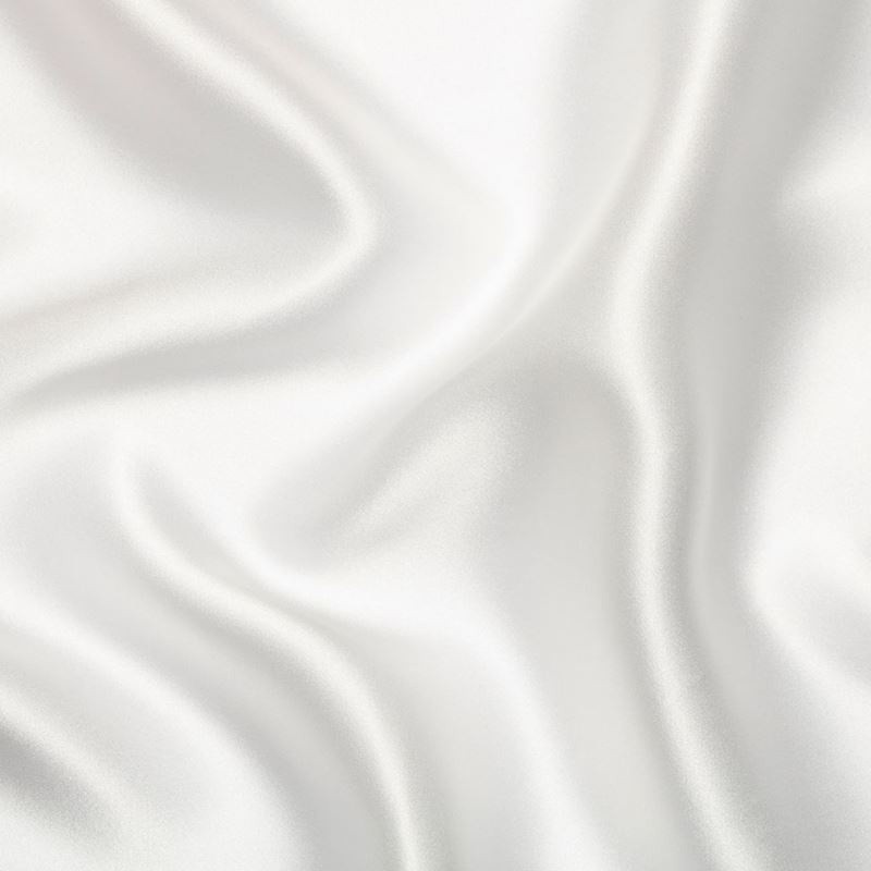 Coupon 3m Tissu Satin de Soie Ecru 16 Mommes