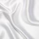 Coupon 3m Tissu Satin de Soie Blanc 16 Mommes 