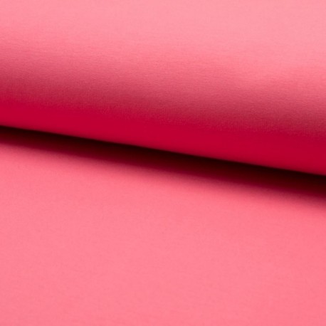 Coupon 3m Tissu Sweat French Terry Rose