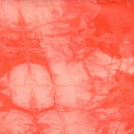 Coupon 3m Tissu Sweat Tie&Dye Coral 