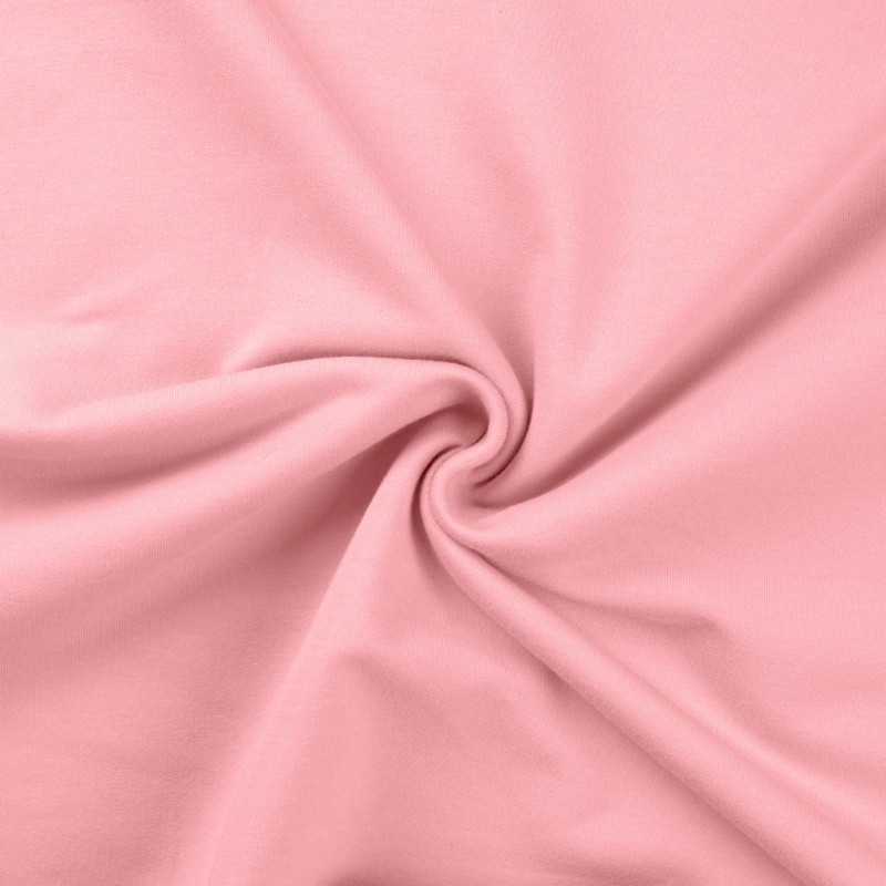 Coupon 3m Tissu Sweat French Terry Rose