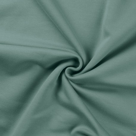 Coupon 3m Tissu Sweat French Terry Vert Clair 