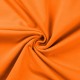 Coupon 3m Tissu Sweat French Terry Orange