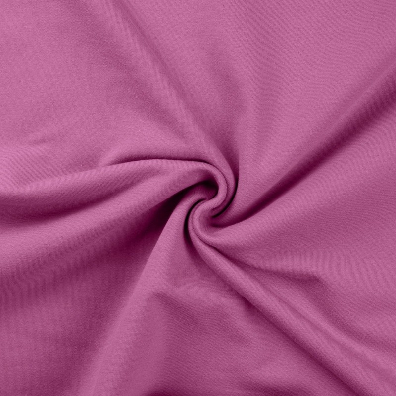 Coupon 3m Tissu Sweat French Terry Violet 