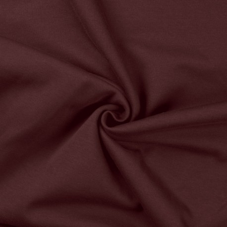 Coupon 3m Tissu Sweat French Terry Mauve 