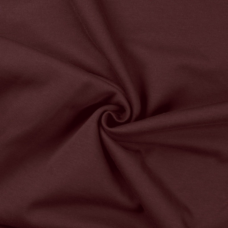 Coupon 3m Tissu Sweat French Terry Mauve 