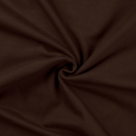 Coupon 3m Tissu Sweat French Terry Marron 