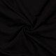 Coupon 3m Tissu Sweat French Terry Noir 