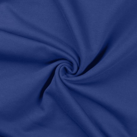 Coupon 3m Tissu Sweat French Terry Royal 