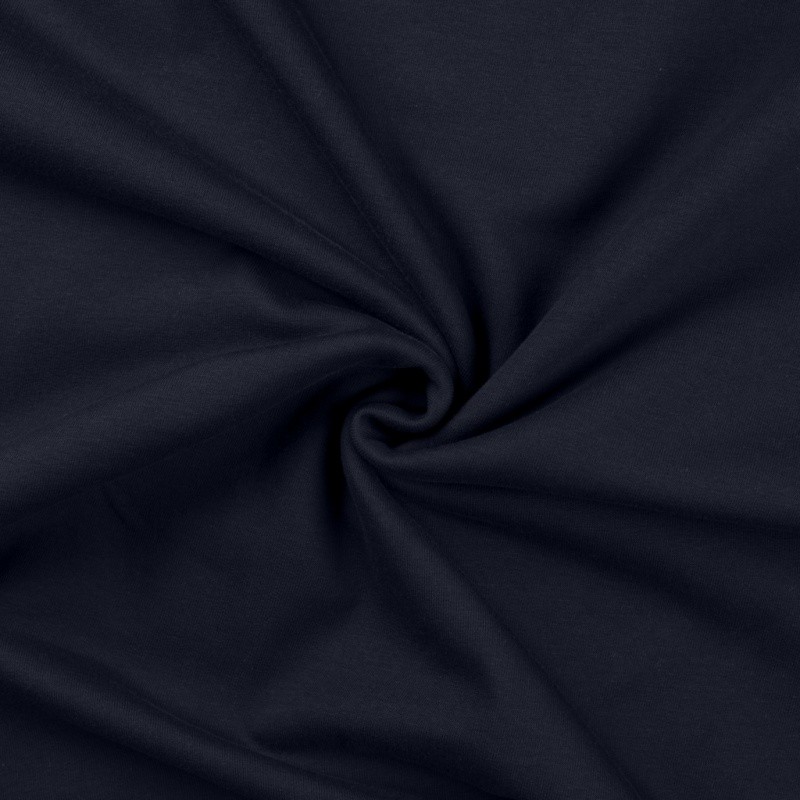 Coupon 3m Tissu Sweat French Terry Navy 