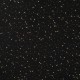 Coupon 3m Tissu Sweat Glitter Doré Fond Noir