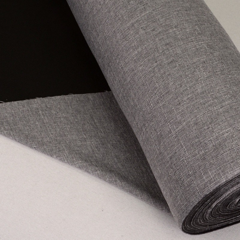 Coupon 3m Tissu Toile Thermique Froia Ardoise 