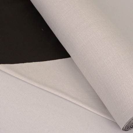 Coupon 3m Tissu Toile Thermique Froia Gris Clair