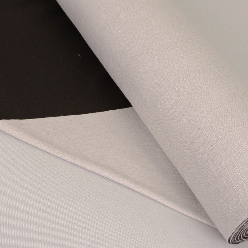 Coupon 3m Tissu Toile Thermique Froia Gris Clair