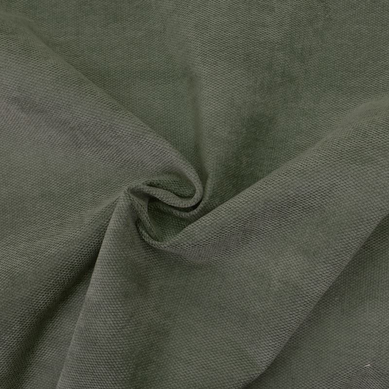 Coupon 3m Tissu Croisette Vert 
