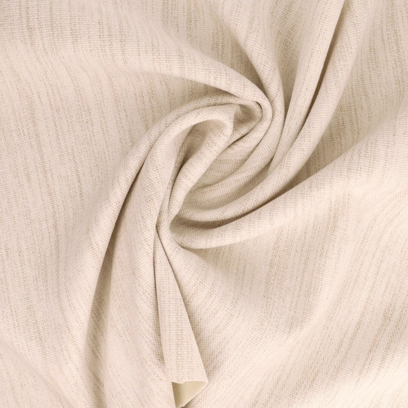 Coupon 3m Tissu Nature Coloris Ecru 
