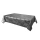 Coupon 3m Tissu Toile Cirée Vitali Noir 