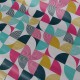 Coupon 3m Tissu Toile Ciree Colormix Blanc 