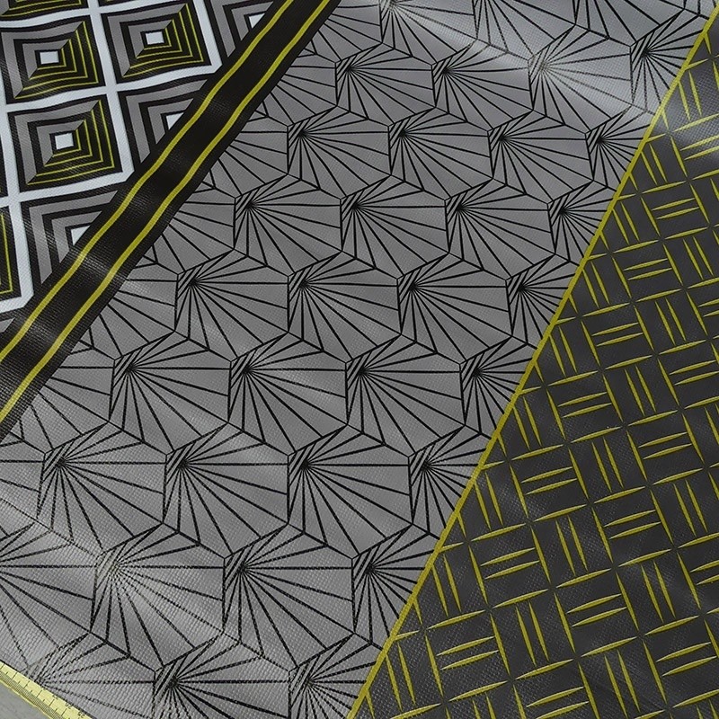 Coupon 3m Tissu Toile Cirée Belor