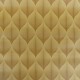 Coupon 3m Tissu Toile Ciree Kalini Jaune 