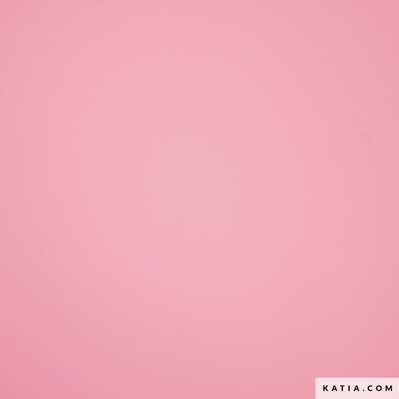 Coupon 3m Tissu Katia Vinyl Mat Rose
