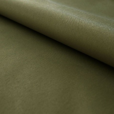 Coupon 3m Tissu Toile Out Door Kaki Uni 