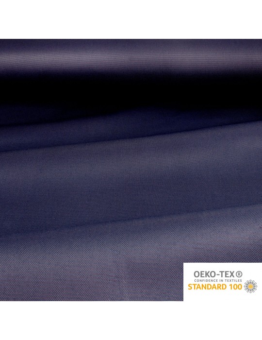 Toile à store unie déperlante oeko-tex bleu