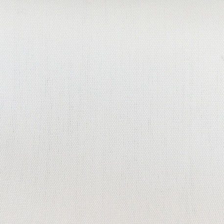 Coupon 3m Tissu Toile plein Air Uni Blanc Cassé - Grande largeur
