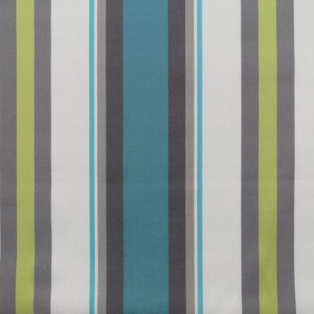 Coupon 3m Tissu Sunny Toile Mantoue Lagon 