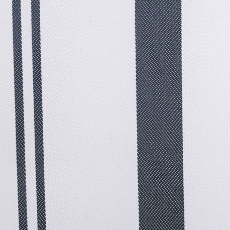 Coupon 3m Toile Outdoor Augusta  Rayée Marine Grande Laize