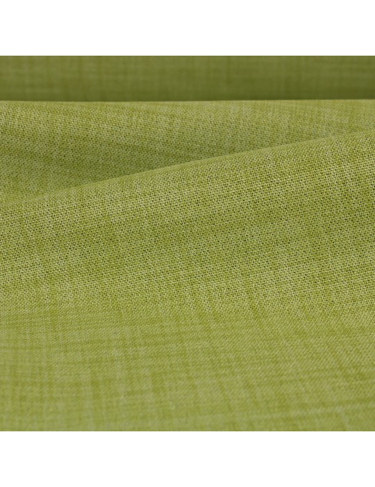 Tissu obscurcissant uni polyester 150 cm vert