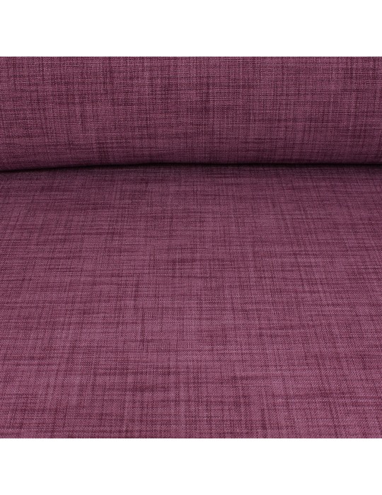 Tissu obscurcissant uni polyester 150 cm violet