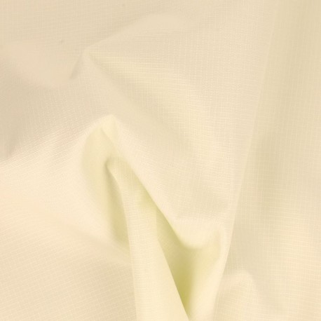 Coupon 3m Tissu Toile Outdoor Waterproof Armurée Ivoire 